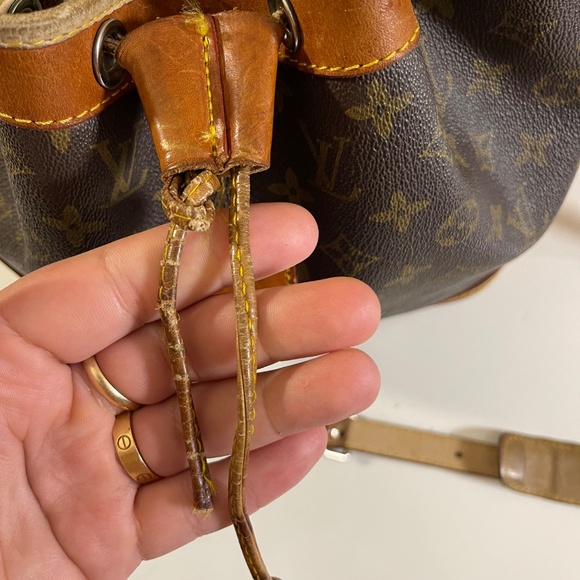 Vintage Louis Vuitton Brown Monogram Bag - Picture 7 of 10